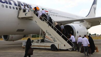 میانگین تأخیر پروازهای حج به زیر ۸ دقیقه رسید