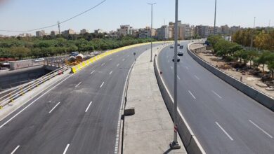 قطعه اول بزرگراه خواجه ورزقان فردا افتتاح خواهد شد