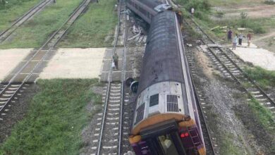 خروج قطار از ریل در تایلند ۱۰ زخمی برجای گذاشت