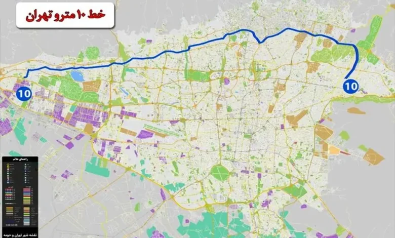 شتاب در حفاری خط ۱۰ مترو تهران؛ راه اندازی دستگاه دوم تا ۳ ماه آینده