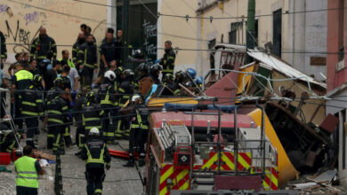 ۱۵ کشته و ۱۸ مجروح بر اثر خروج قطار کابلی از ریل در پرتغال