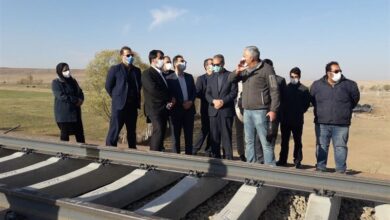 دوخطه شدن راه آهن زنجان–قزوین در آستانه تکمیل نهایی