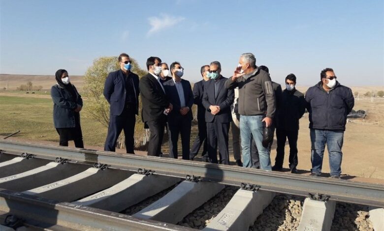 دوخطه شدن راه آهن زنجان–قزوین در آستانه تکمیل نهایی