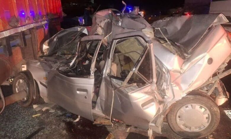 تصادف مرگبار خودرو حامل اتباع غیرمجاز در مرز تایباد