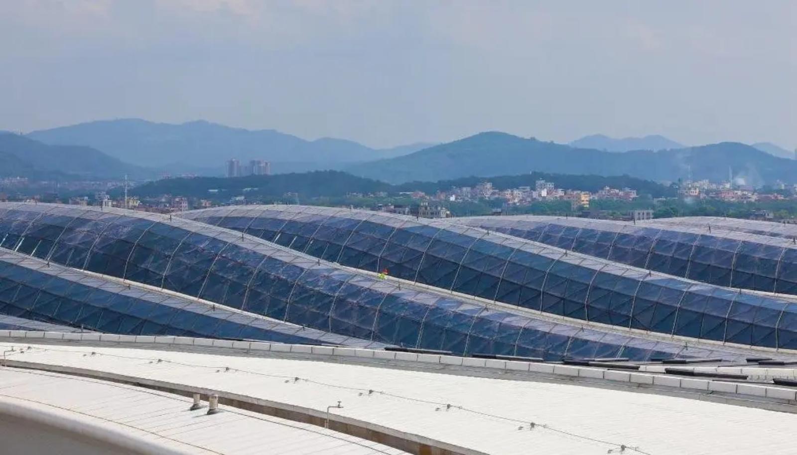 آخرین پیشرفت فاز سوم توسعه فرودگاه بایون شهر گوانگژو چین