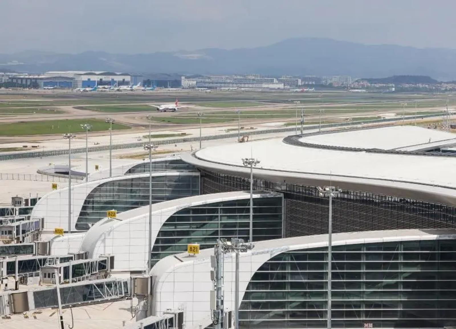 آخرین پیشرفت فاز سوم توسعه فرودگاه بایون شهر گوانگژو چین