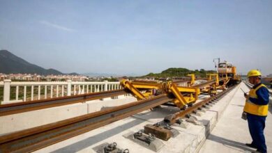 راه آهن اردبیل میانه تا پایان امسال به بهره برداری می رسد