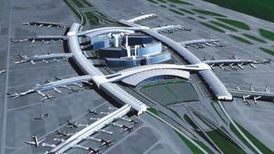 آخرین پیشرفت فاز سوم توسعه فرودگاه بایون شهر گوانگژو چین