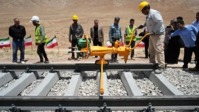 پیشرفت ۸۴ درصدی راه آهن چابهار–زاهدان