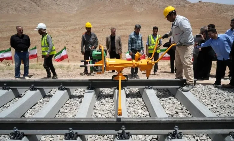 پیشرفت ۸۴ درصدی راه آهن چابهار–زاهدان