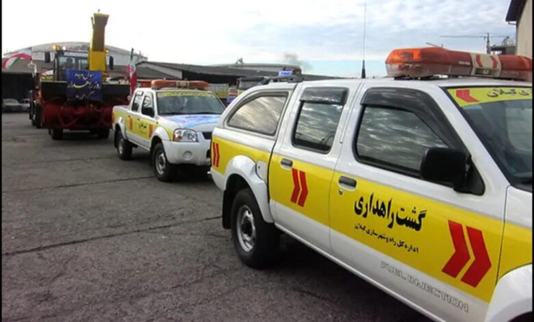 مرگ یک کارگر راهدار گیلانی در برخورد با خودرو