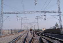 بازسازی و اورهال ۳۴۰ متر از شبکه بالاسری ایستگاه وردآورد در خط پنج متروی تهران