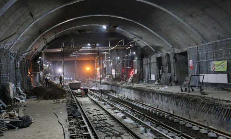 ایستگاه مترو چهاردانگه با ۵۷ درصد پیشرفت در انتظار حمایت ملی