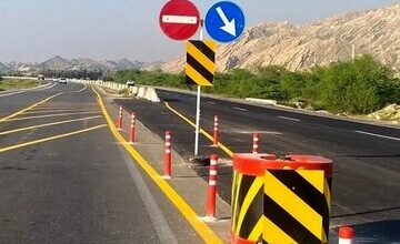 اجرای پروژه احداث محور ورزنه ندوشن