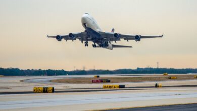 کاهش پروازهای آمریکا به ۶ درصد رسید