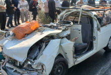 تصادف وانت و تریلی در اتوبان شهید هاشمی با سه کشته