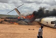 سقوط هواپیما با ۱۲ سرنشین در نزدیکی سواحل کنیا