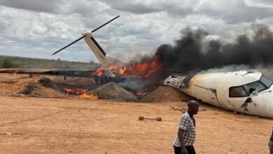 سقوط هواپیما با ۱۲ سرنشین در نزدیکی سواحل کنیا