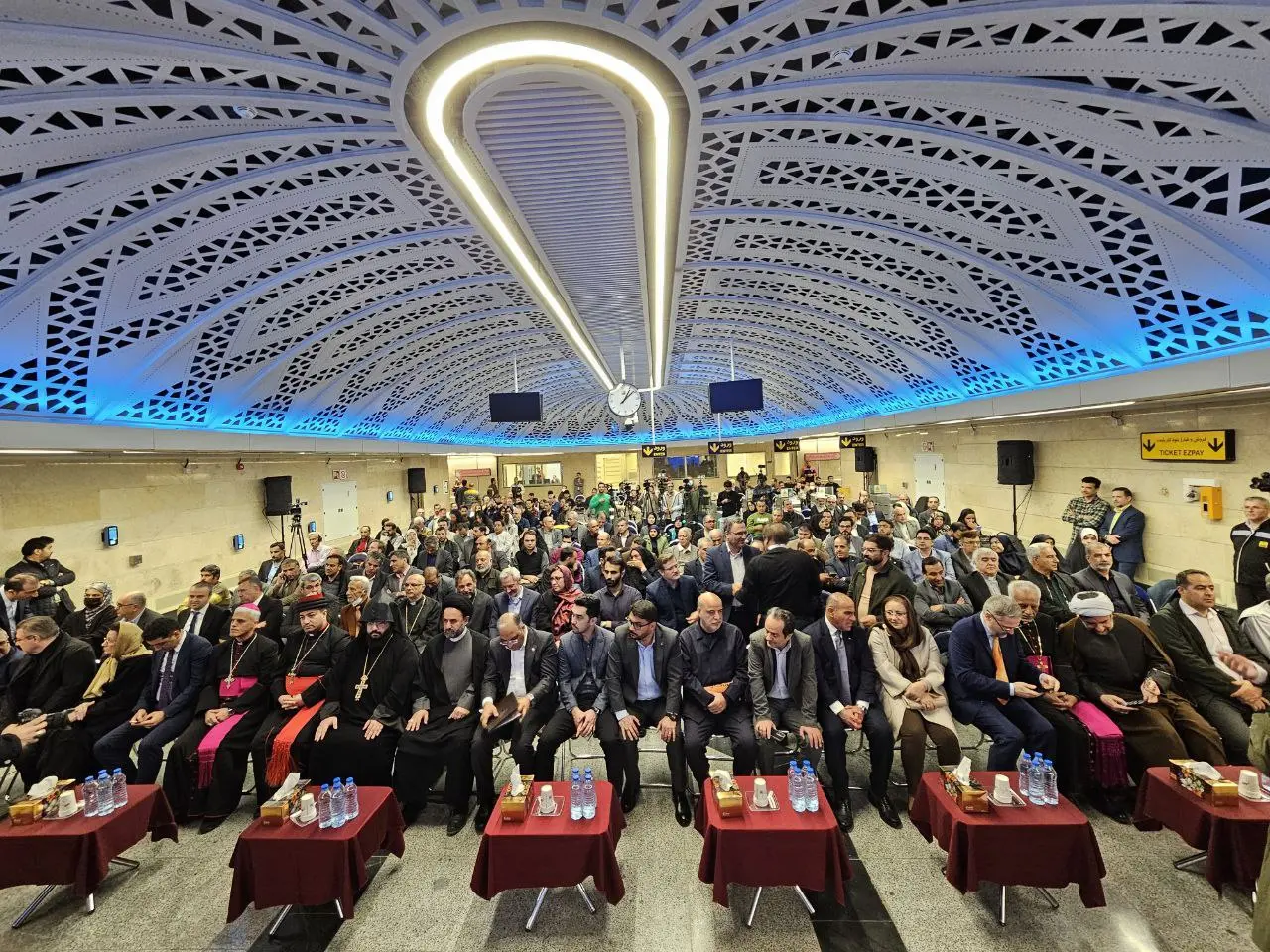 ایستگاه مترو مریم مقدس افتتاح شد