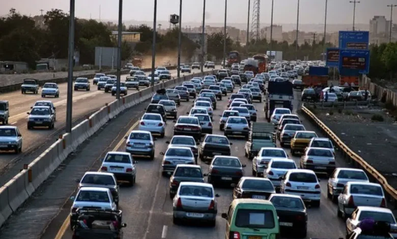 ترافیک سنگین در مسیرهای منتهی به محورهای شمالی کشور