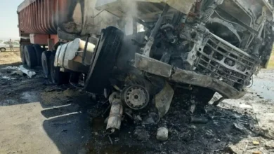 مرگ سه جوان در تصادف مرگبار جاده چوکام – خمام