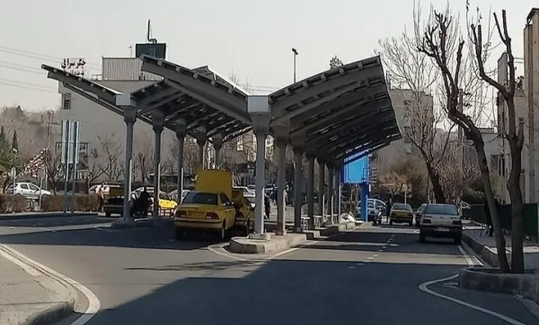 افتتاح نخستین پایانه تاکسیرانی خورشیدی