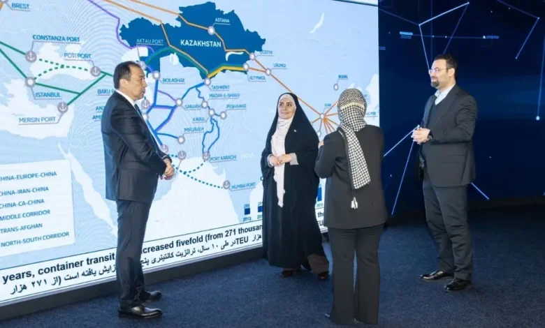 ایران و قزاقستان در مسیر تحول در همکاری های لجستیکی و ترانزیتی