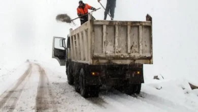 بارش شدید برف در ۷ جاده گیلان؛ تردد جریان دارد