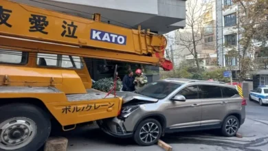 برخورد مرگبار جرثقیل با دو خودرو در خیابان شریعتی تهران؛ هشدار آتش نشانی درباره ایمنی