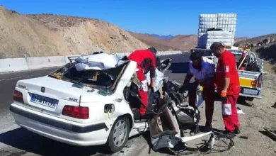 سانحه مرگبار رانندگی در آزاد راه اصفهان - نطنز ۶ کشته داشت