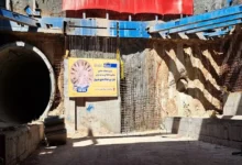 پایان حفاری مکانیزه خط ۲ مترو شیراز در ایستگاه کلبه سعدی