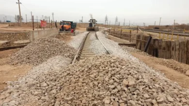 رفع توقف ۲۰ ساله؛احداث زیرگذر ریلی خیرآباد سمنان به سرانجام رسید