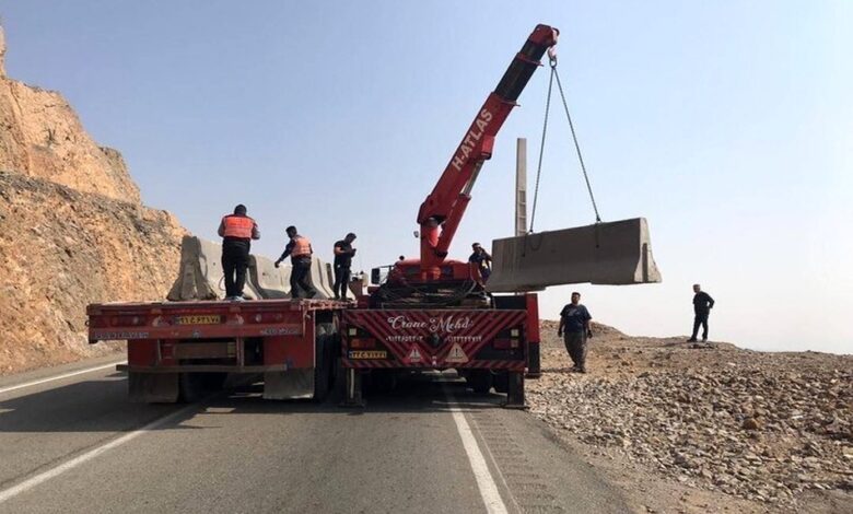 نقاط پرتگاهی محور طالقان ـ هشتگرد ایمن سازی می شود