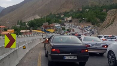 آخرین وضعیت راه‌ ها/ ترافیک پرحجم در آزادراه قزوین–کرج–تهران