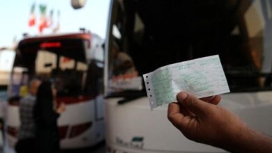 وضعیت مطلوب بلیت اتوبوس تهران مشهد برای زائران