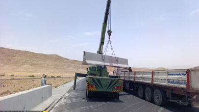 ایمن‌سازی مسیرهای دسترسی تونل وحدت محور لار-جهرم
