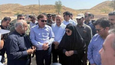 بازدید وزیر راه و شهرسازی از پیشرفت پروژه بزرگراه دالکی-کنارتخته