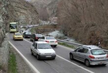 گزارش وضعیت ترافیک سنگین در برخی از محورهای اصلی کشور