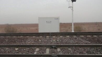 بهره‌برداری از سیستم بلاک میانی در مسیر ریلی علی‌آباد - فرودگاه