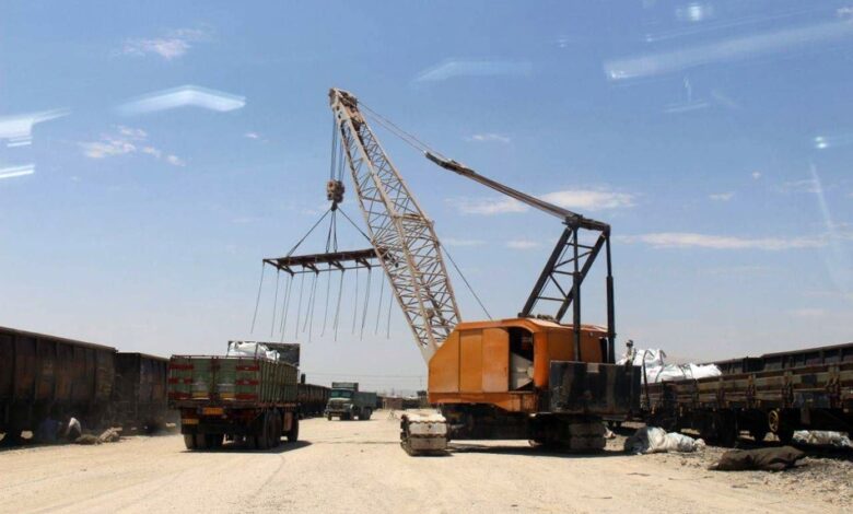 احداث خط جدید بارگیری در ایستگاه شاهرود