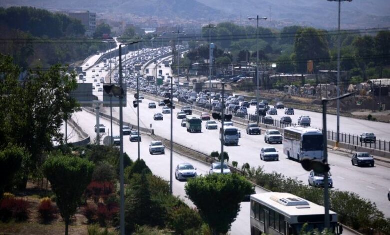 ترافیک پرحجم در جاده های شمال/ کندی تردد در چالوس، هراز و فیروزکوه