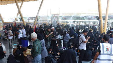 تداوم تردد روان زائران در پایانههای مرزی شلمچه و چذابه