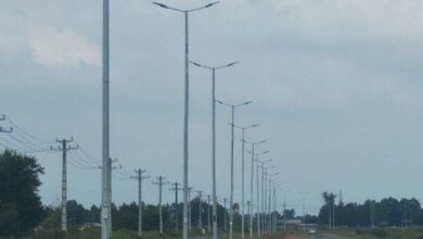 تکمیل پروژه روشنایی مسیر دسترسی به ایستگاه راه‌آهن رشت