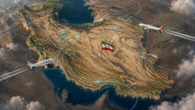 از سرگیری پروازهای عبوری فلای‌دبی و ایرعربیا از آسمان ایران