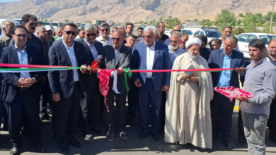 افتتاح ۱۰ کیلومتر از بزرگراه داراب - بندرعباس با اعتبار ۸ هزار میلیارد ریال