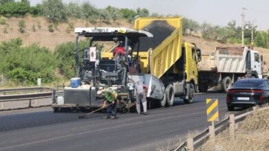 بهسازی و روکش آسفالت ۴۰ کیلومتر از آزادراه زنجان - تبریز
