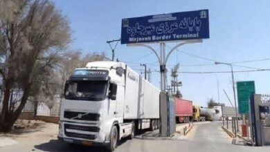 جهش ۱۳۶ درصدی ترانزیت کالا از پایانه مرزی میرجاوه