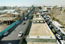 پیشرفت ۲۲ درصدی در پروژه احداث پل جدید بزرگراه بعثت