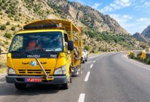 خط‌کشی ۶۵۰ کیلومتر از محورهای مواصلاتی مازندران برای ارتقای ایمنی