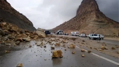 بازگشایی تونل شماره ۵ جاده چالوس پس از عملیات پاکسازی و ایمن‌سازی